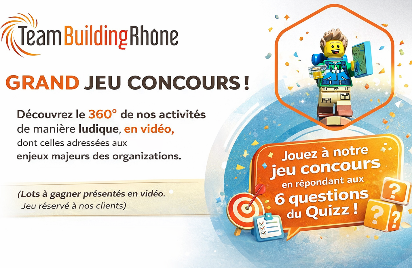 Jeu pour nos clients